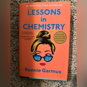 Lessons in Chemistry by Bonnie Garmus - Vibrant Orange Edition